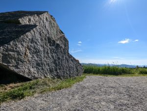 Sentinel Rock in Westmore, VT