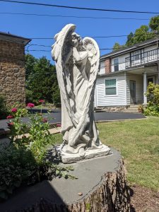 Angel statue Rosicrucian Church of Illumination Quakertown, Pennsylvania