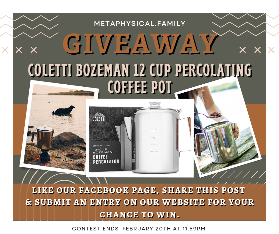 Giveaway COLETTI Bozeman 12 Cup Coffee Percolator