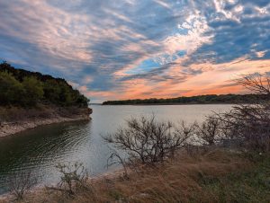 Lake Whitney, TX sunset